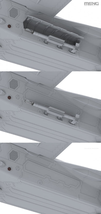 Meng 1/48 Chinese J-20 Stealth Fighter model kit LS-002, image 17