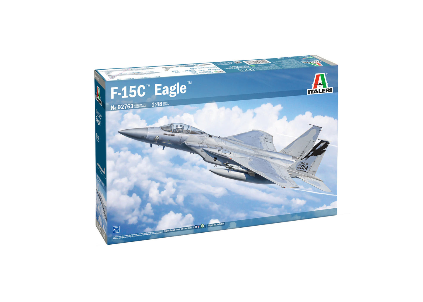 Italeri 1/48 Aircraft - McDonnell Douglas F-15C Eagle - 92763 (PRE-ORDER)