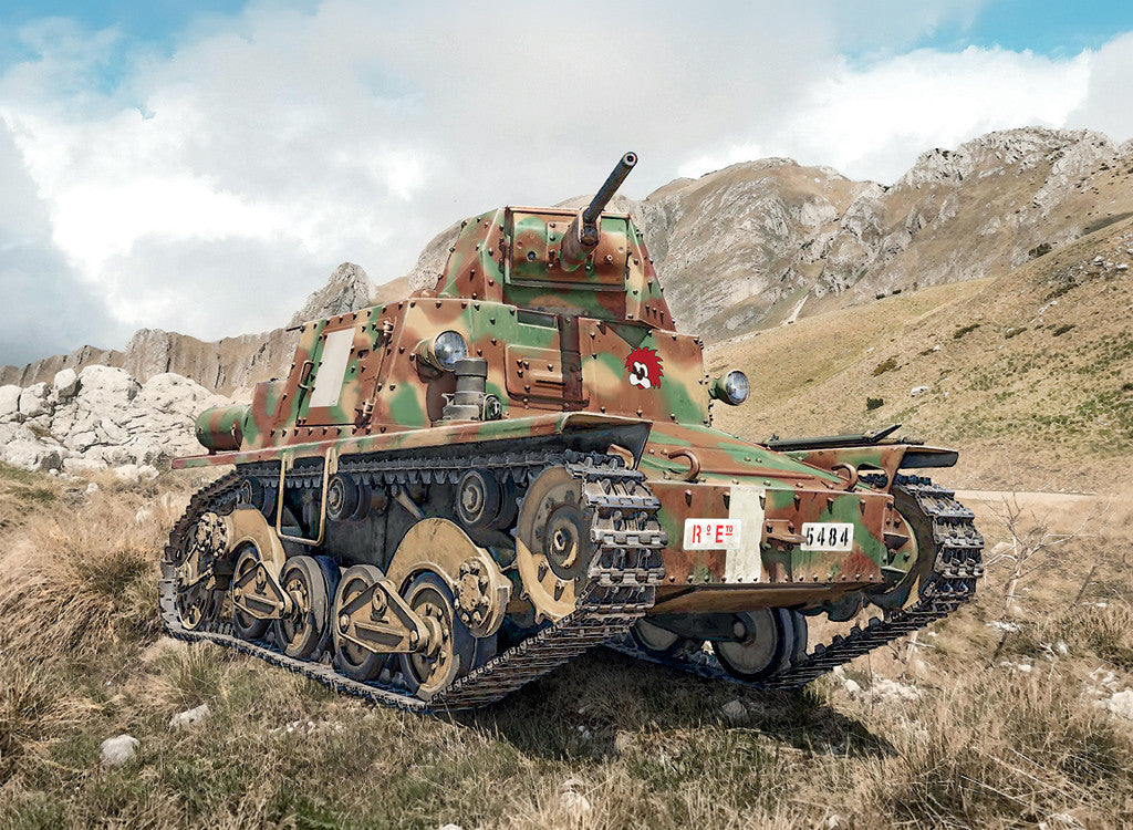 Italeri 1/35 Military - Carsro Armato L6/40 Light Tank - 96553 (PRE-ORDER)