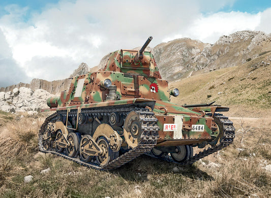 Italeri 1/35 Military - Carsro Armato L6/40 Light Tank - 96553 (PRE-ORDER)