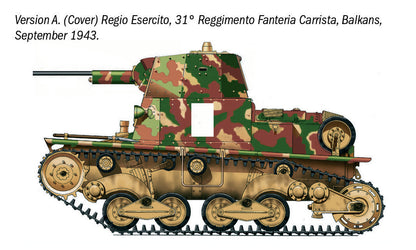 Italeri 1/35 Military - Carsro Armato L6/40 Light Tank - 96553 (PRE-ORDER)