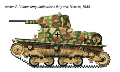 Italeri 1/35 Military - Carsro Armato L6/40 Light Tank - 96553 (PRE-ORDER)