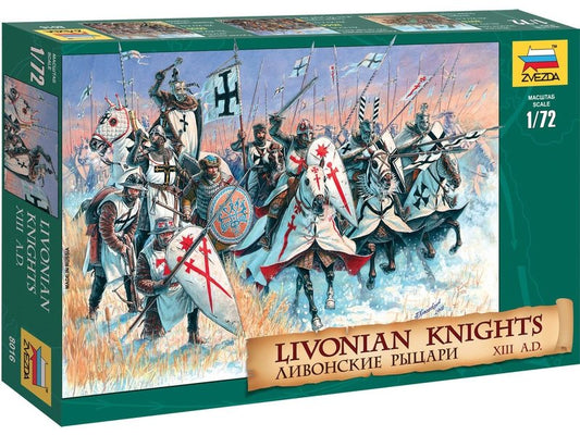 Zvezda 1/72 Military - Livonian Knights - Z8016