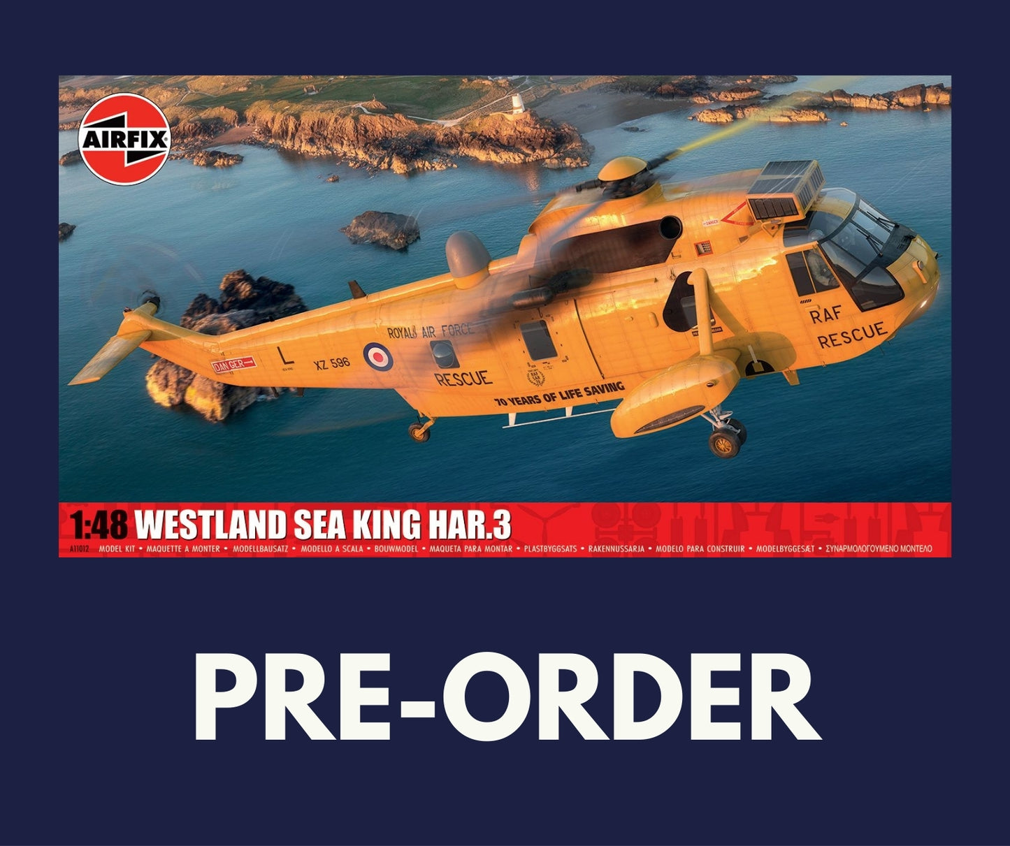 1/48 Airfix - Westland Sea King HAR.3 (PRE-ORDER)