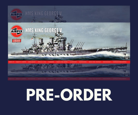 1/600 Airfix - HMS King George V (PRE-ORDER)