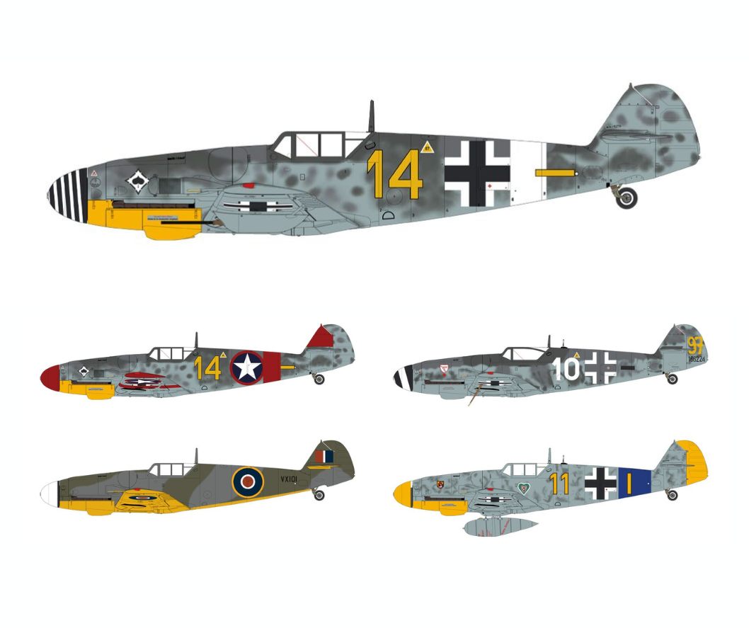 1/24 Airfix - Messerschmitt Bf109G-5/6 (RESTOCK PRE-ORDER)