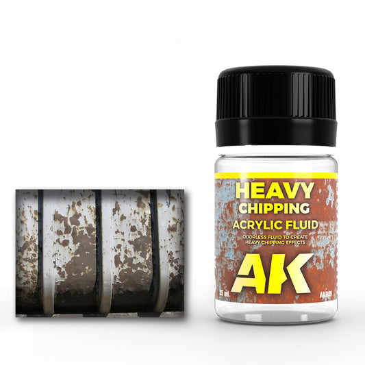 AK Interactive - Heavy Chipping Fluid 35ml