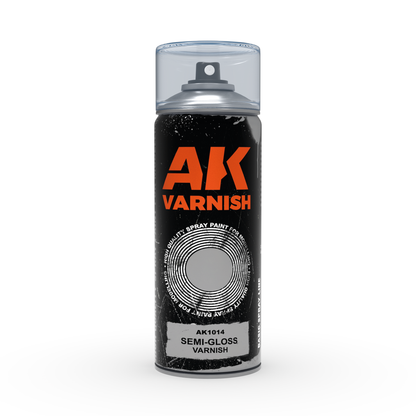 AK Interactive - Semi-Gloss Varnish Spray 400ml