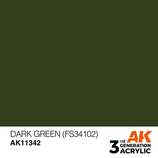AK11342 - AFV Series - Dark Green (FS34102)