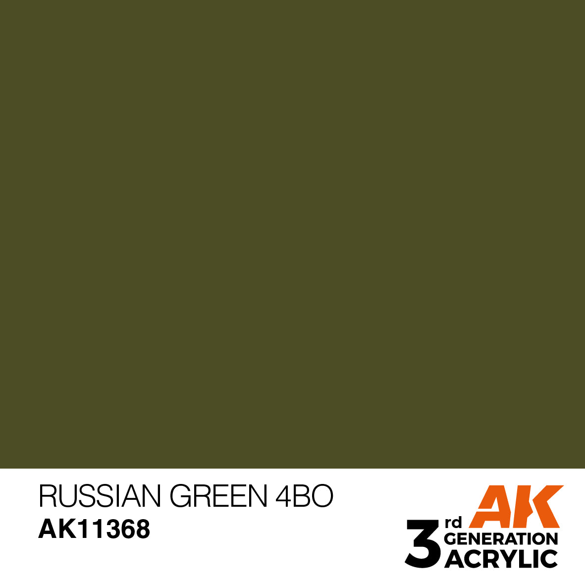 AK11368 - AFV Series - Russian Green 4BO