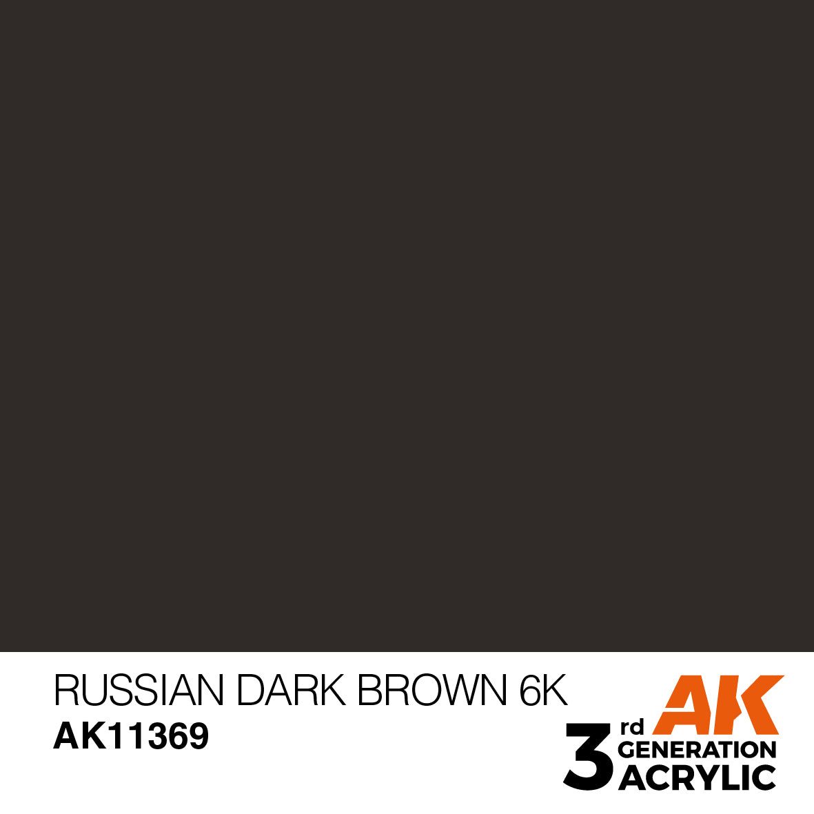 AK11369 - AFV Series - Russian Dark Brown 6K