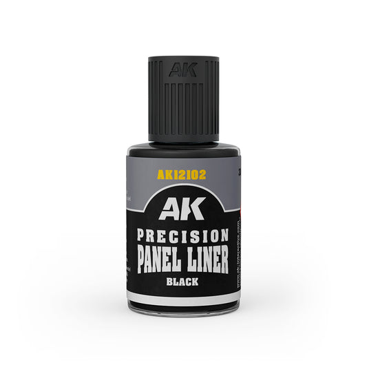 AK Interactive - Precision Panel Liner - Black