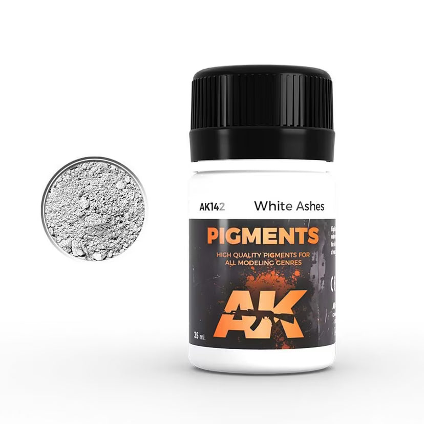 AK Interactive - AK142 White Ashes Pigment 35ml