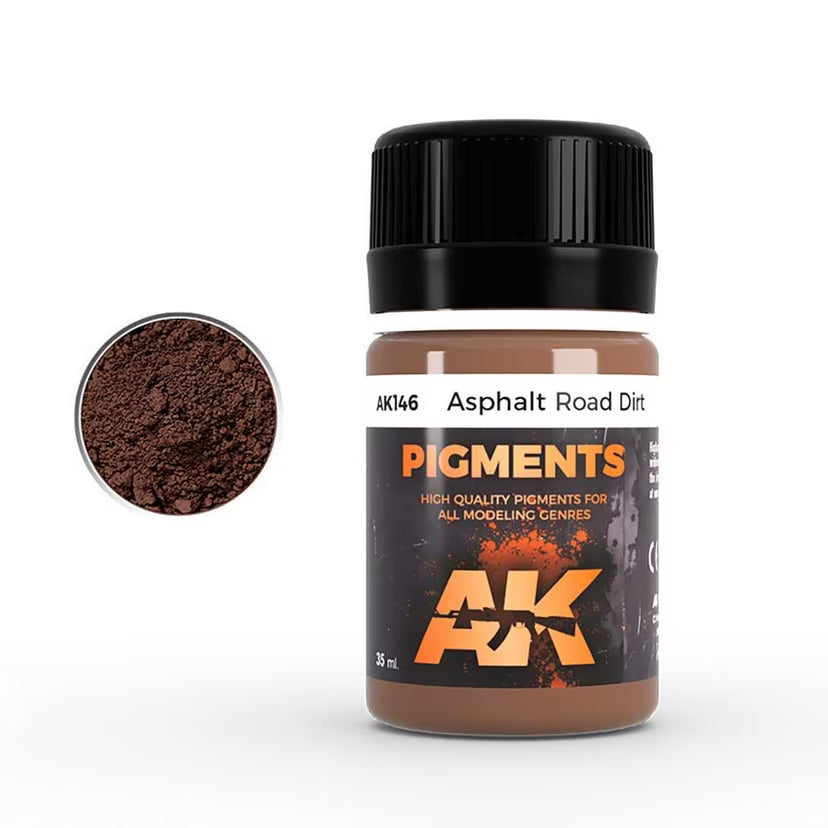 AK Interactive - AK146 Asphalt Road Pigment 35ml