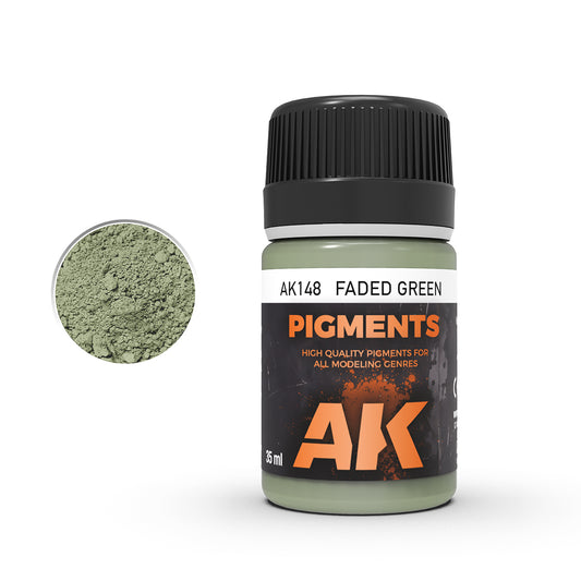 AK Interactive - AK148 Faded Green Powder Pigment 35ml