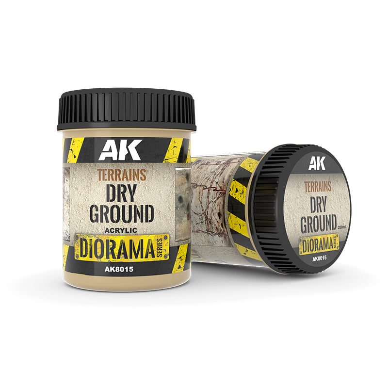 AK Interactive - Acrylic Terrains Dry Ground 250ml