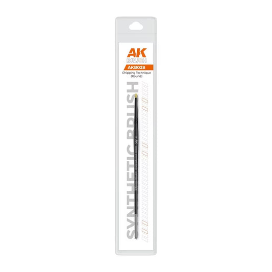 AK Interactive - Chipping Technique Brush (Round) AKB028