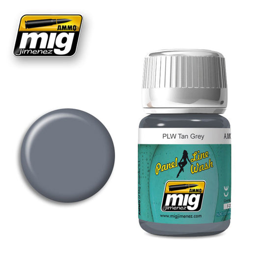 Ammo by MIG – Panel Line Wash 1610 Tan Grey
