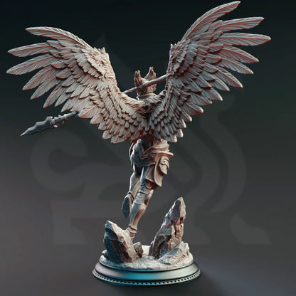 DM Stash Angel 2 back 32mm miniature