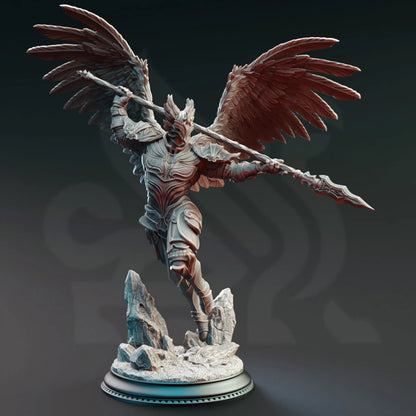 DM Stash Angel 2 front 32mm miniature