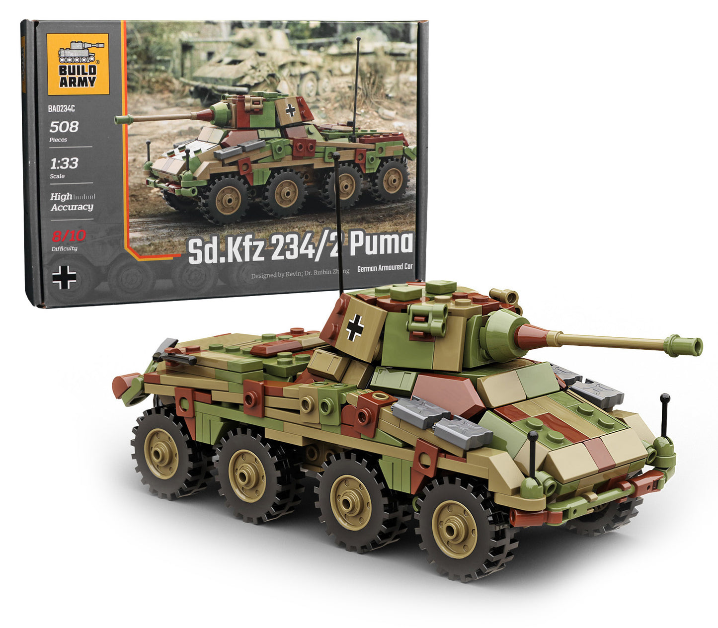 Build Army - Sd. Kfz. 234/2 Puma - B0234C