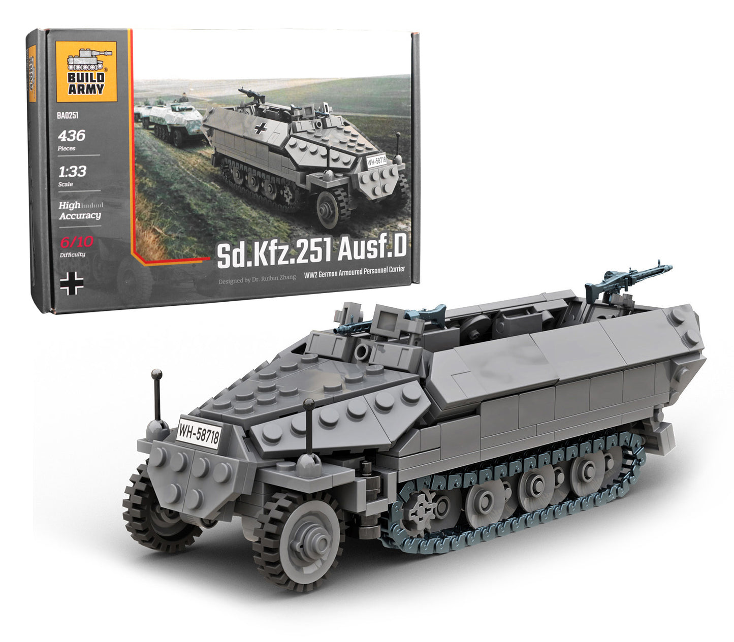 Build Army - Sd. Kfz. 251 Ausf.D - B0251