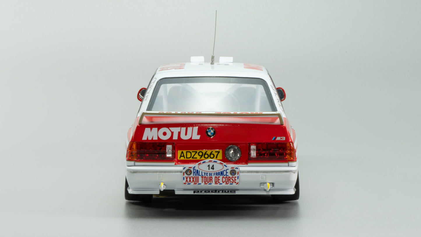 Beemax 1/24 Cars - BMW M3-E30 tour de corse 1989 "motul" #9 - BX24016