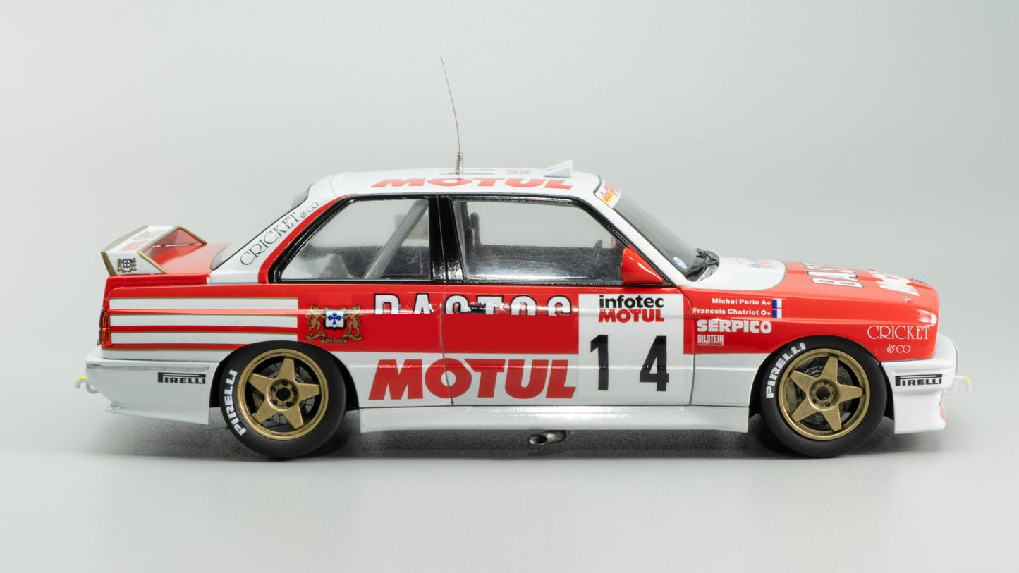 Beemax 1/24 Cars - BMW M3-E30 tour de corse 1989 "motul" #9 - BX24016