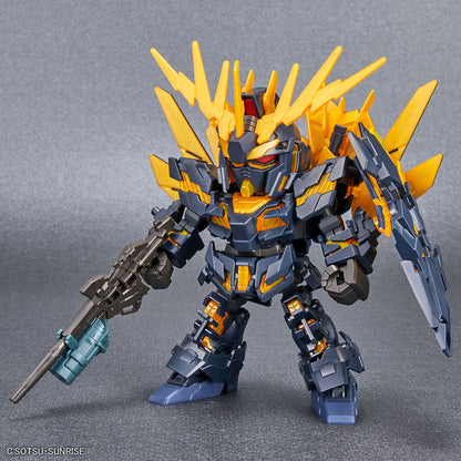 SD Bandai - Gundam Cross Silhouette Unicorn Gundam 02 Banshee with Destroy Mode & Norn Parts Set
