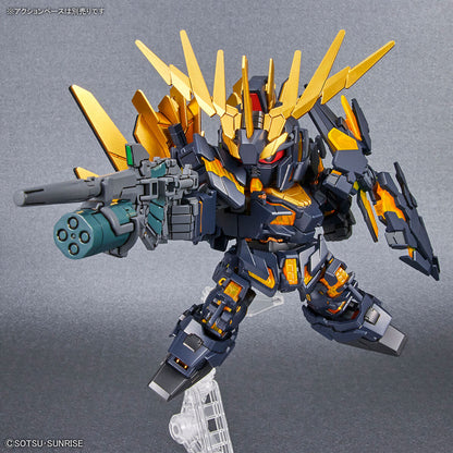SD Bandai - Gundam Cross Silhouette Unicorn Gundam 02 Banshee with Destroy Mode & Norn Parts Set