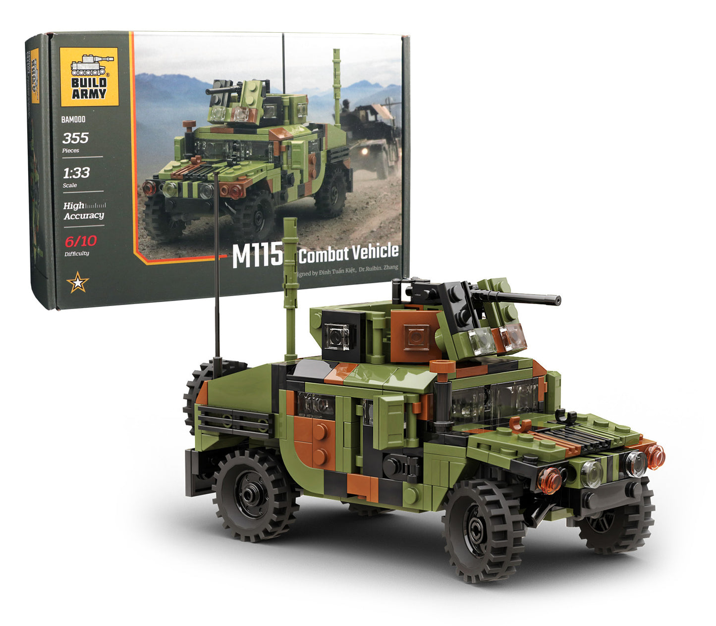 Build Army - Humvee M1151 Combat Vehicle - BM000