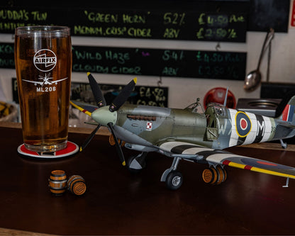 1/24 Airfix - Supermarine Spitfire Mk.IXc Flying Dray 'Beers Away' Bundle (PRE-ORDER)