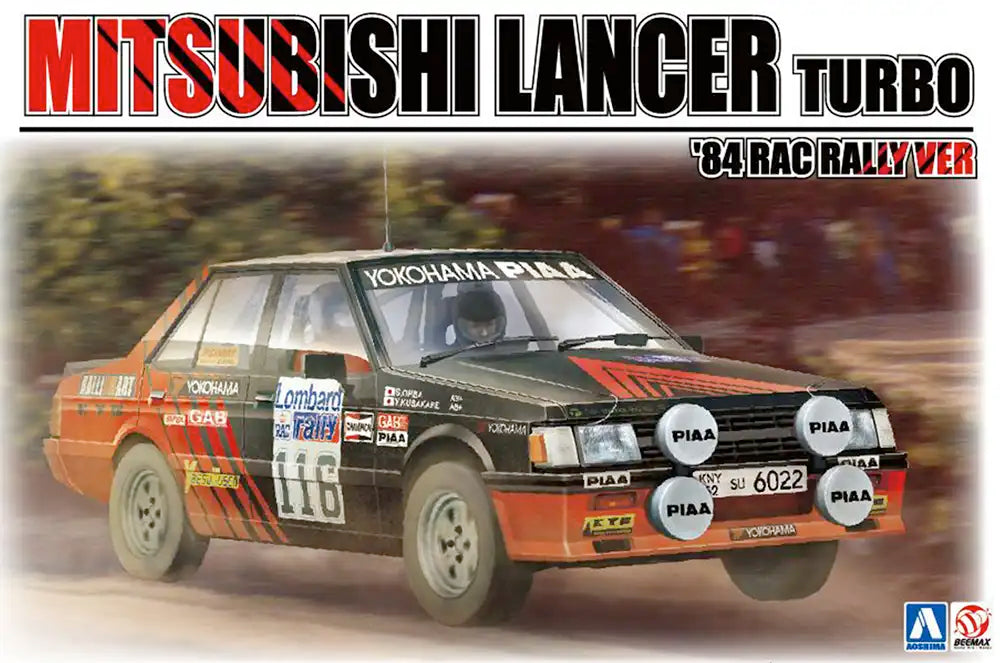 Beemax 1/24 Cars - Mitsubishi Lancer rally 1984 - BX24022