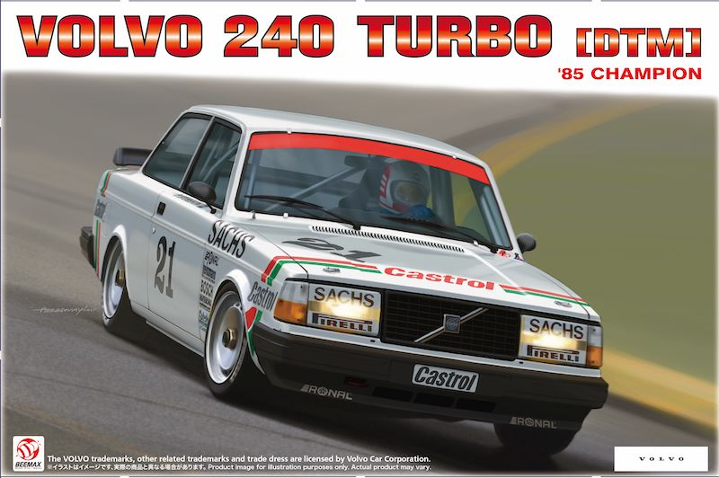 Beemax 1/24 Cars - Volvo 240 turbo [DTM] 85 champion - BX24027