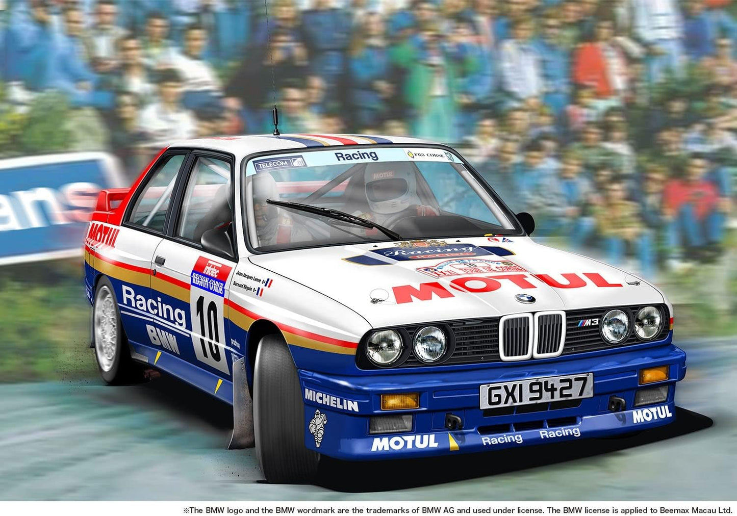 Beemax 1/24 Cars - BMW E30 M3 Tour de Corse 1987 Winner - BX24029