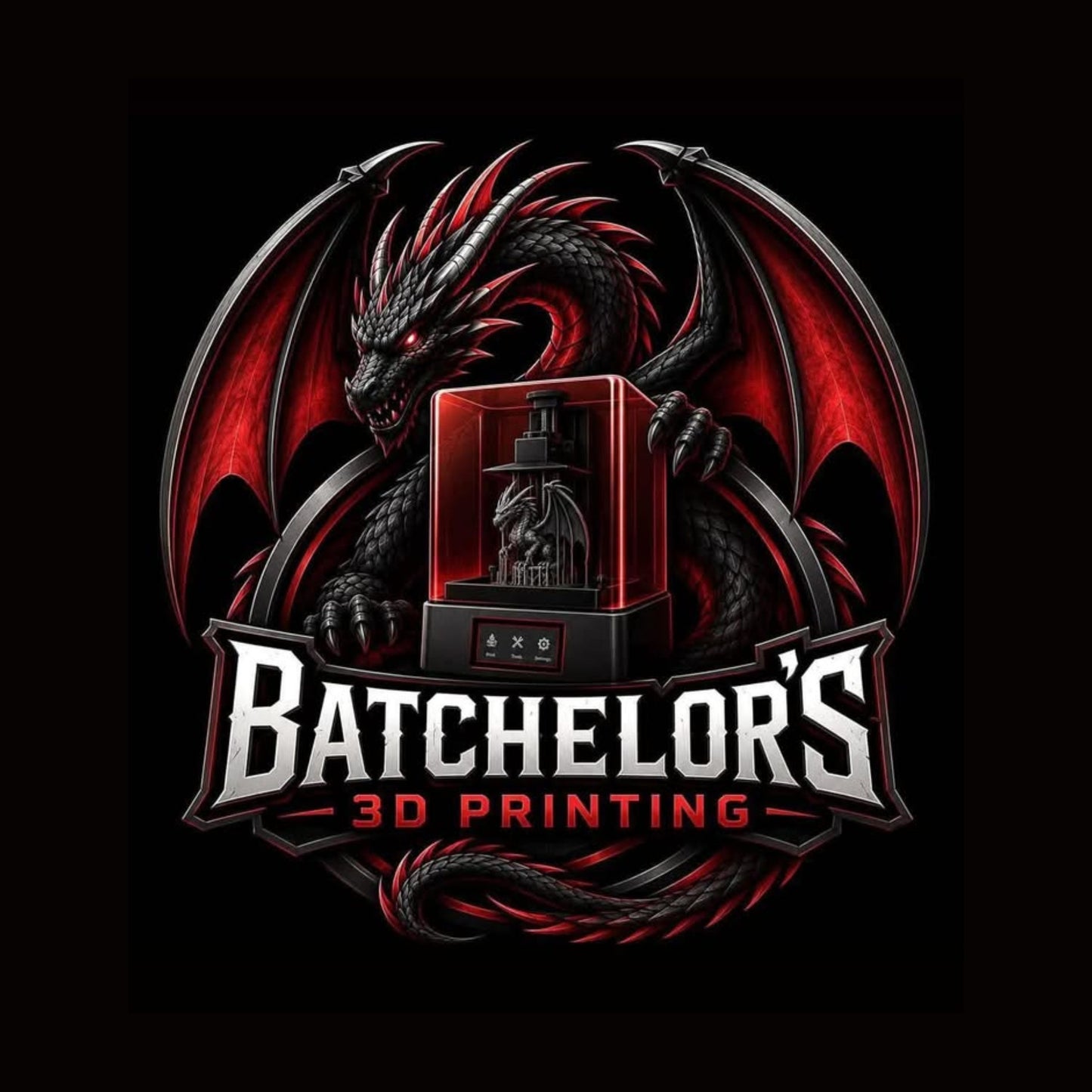 Batchelor's 3D Prints logo
