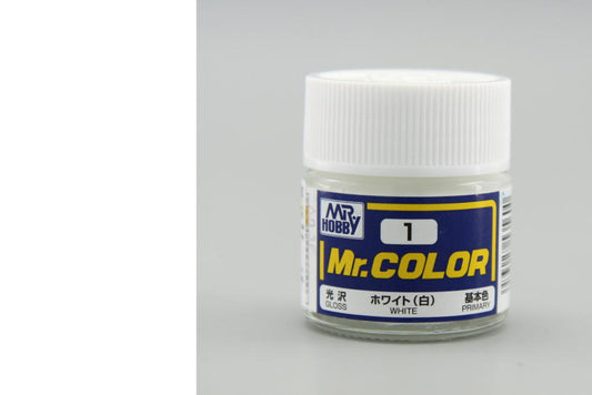 Mr.Hobby - Mr.Color Gloss - C-001 White Primary 10ml