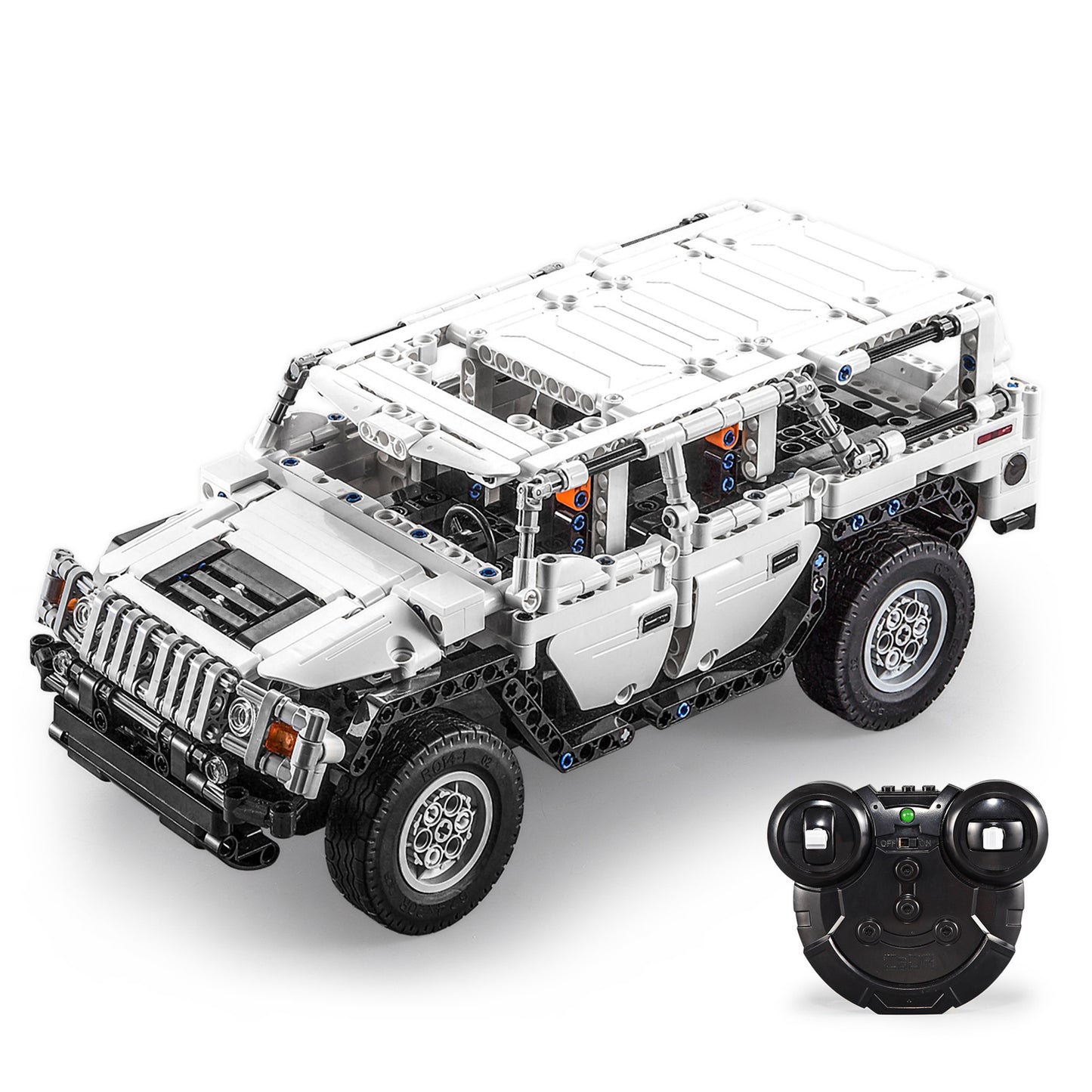 CaDA Big Chassis Car - Warrior H2 Off-Roader - 575 pcs - C51044W