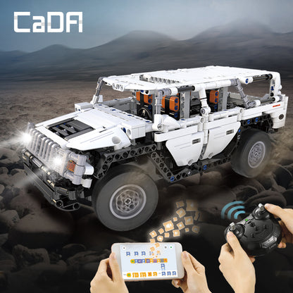 CaDA Big Chassis Car - Warrior H2 Off-Roader - 575 pcs - C51044W