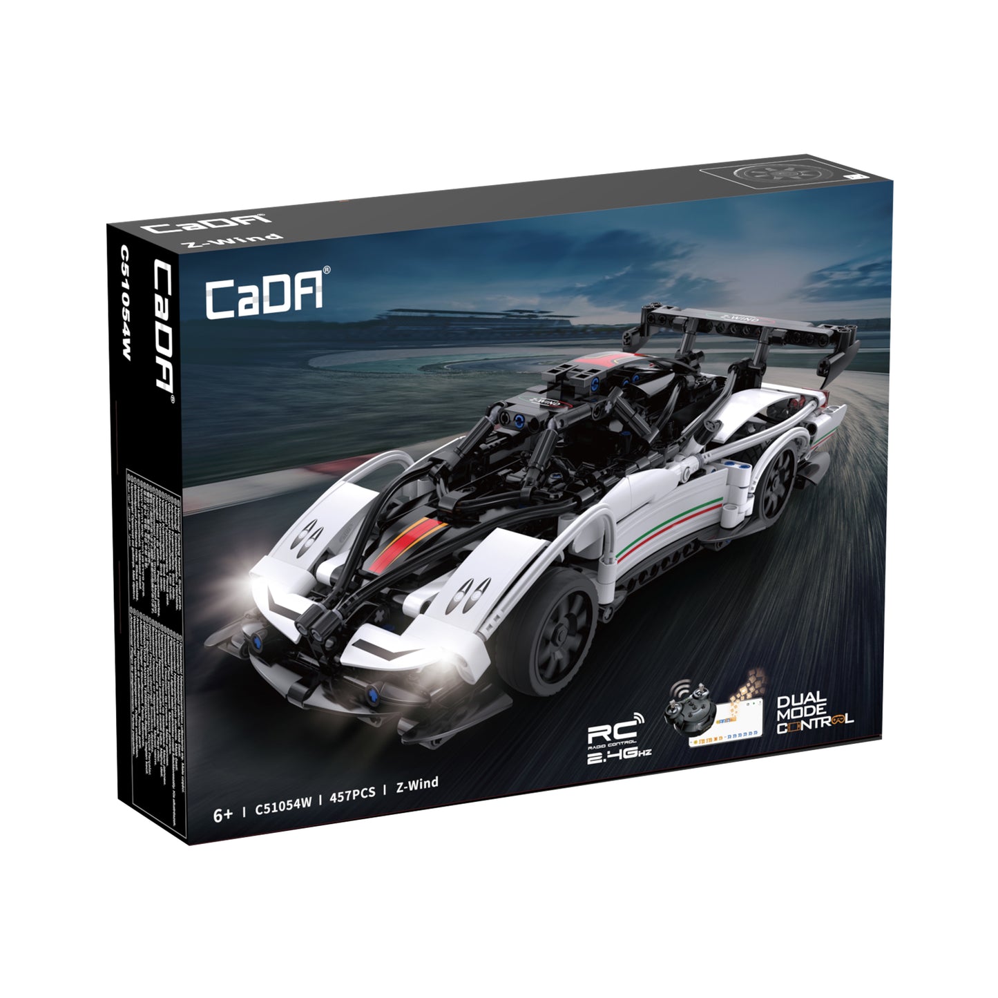 CaDA 1/10 Cars - RC Z-Wind Super Car - 457 pcs C51054W