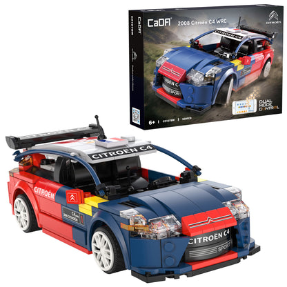 CaDA 1/20 Mini Cars - 2008 Citroën C4 WRC - 329 pcs C51078W