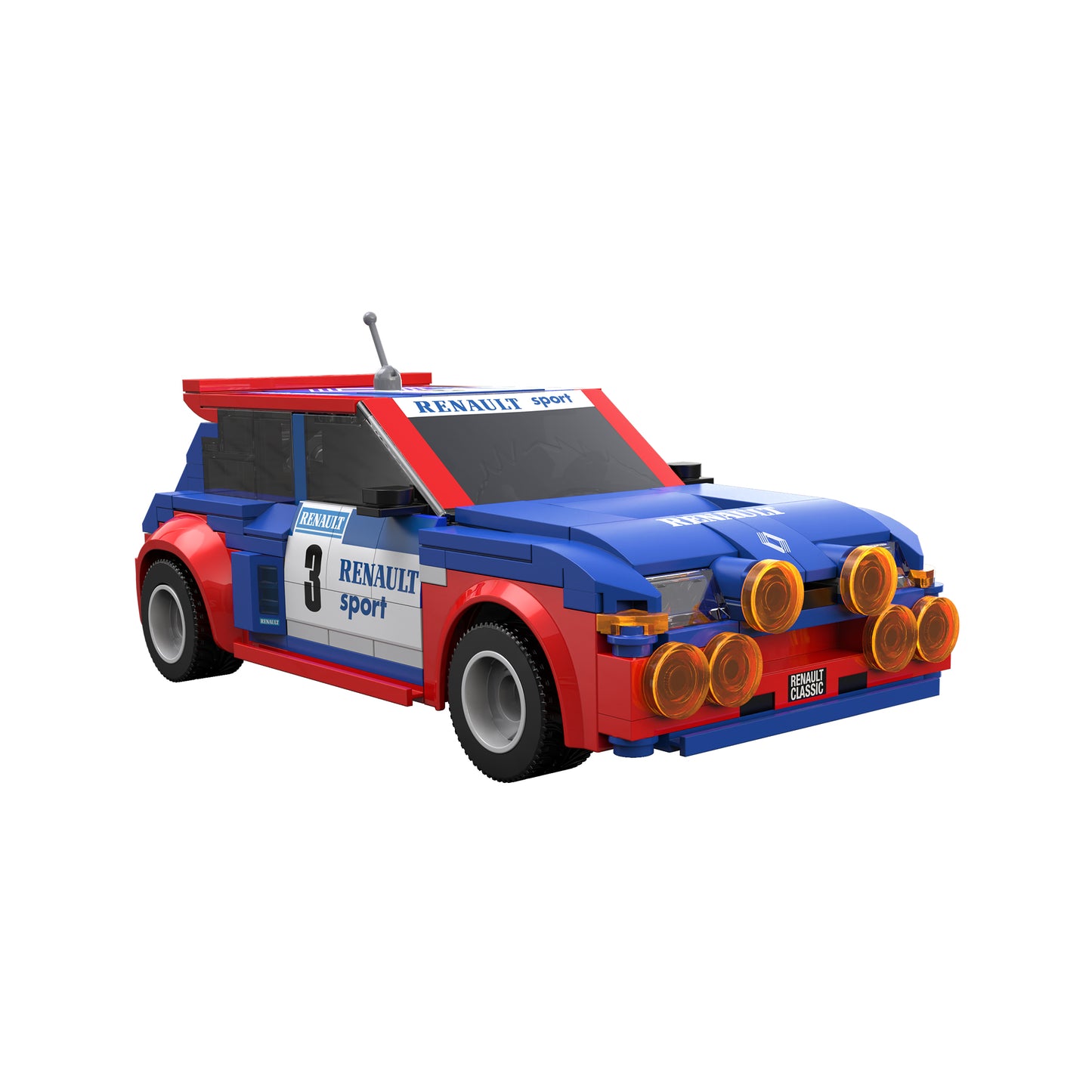 CaDA 1:20 Mini Cars - 1:20 Renault 5 Maxi Turbo - 282 pcs - C51095W