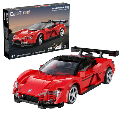 CaDA 1:20 Mini Cars - 1:20 BYD Yangwang U9 Electric Super Coupé - 299 pcs - C51099W