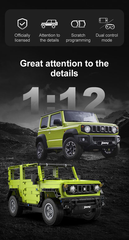 CaDA Big Chassis Cars - 1:12 Suzuki Jimny - 579 pcs - C51201W