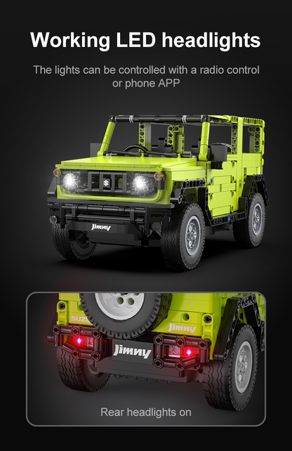 CaDA Big Chassis Cars - 1:12 Suzuki Jimny - 579 pcs - C51201W