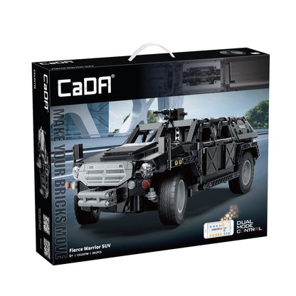 CaDA Big Chassis Cars - Fierce Warrior SUV - 561 pcs - C51207W