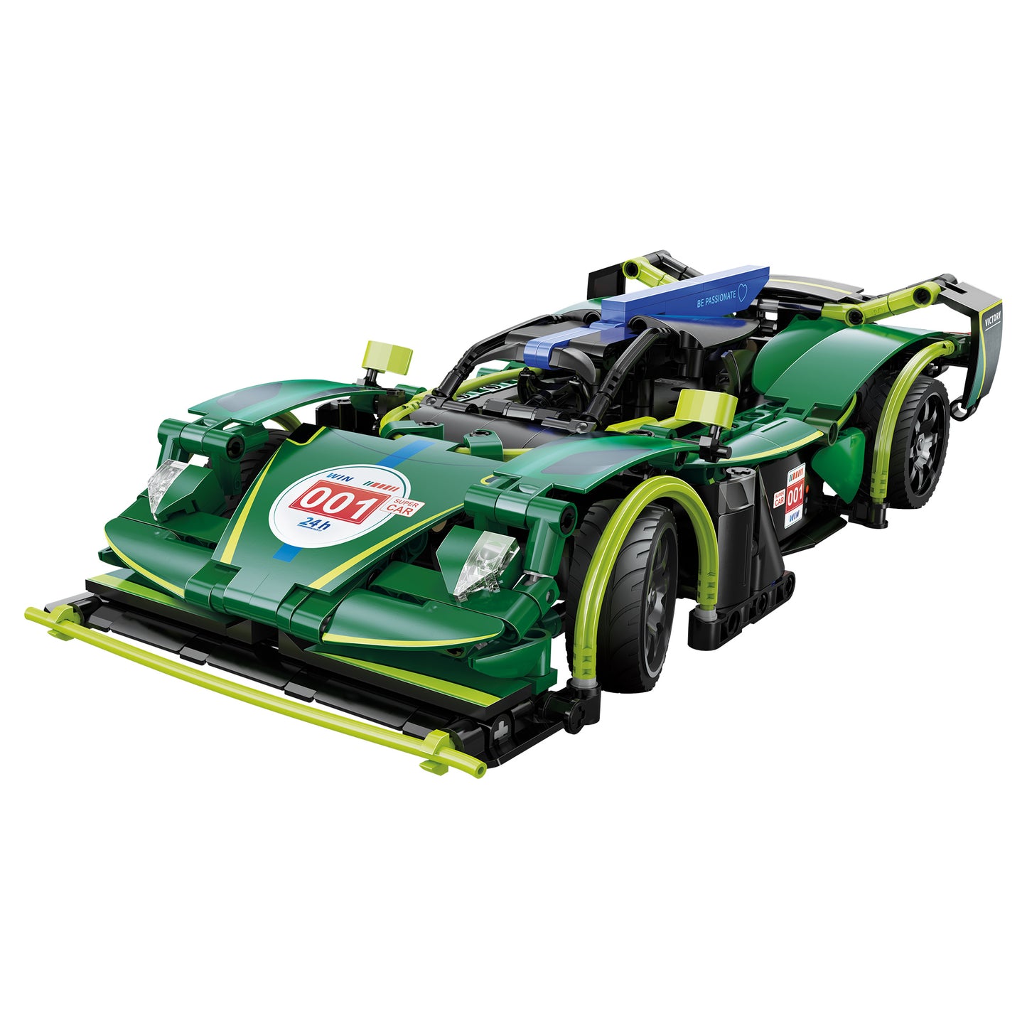 CaDA 1/10 Cars - Emerald Deity Sports Car - 388 pcs C51308W