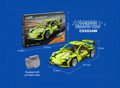 CaDA Pullback Series - 1:18 Legend Pull-Back Sports Car - 387 pcs C52024W