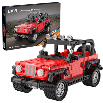 CaDA Pullback Series - Adventure Off-Roader - 317 pcs - C52027W