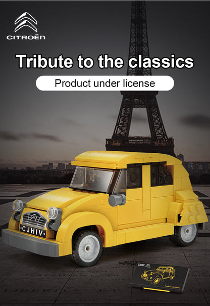 CaDA 1:24 Mini Cars - 1:24 Citroën 2CV Retro Cars - 298 pcs - C55021W